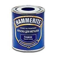 Краска Hammerite по металлу БЕЛАЯ глад. 0,75л Фотография_0