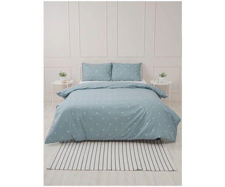 Комплект постельного белья YERRNA, перкаль, 150х200 см, наволочки 50х70 см Фотография_2