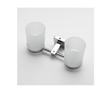 Держатель стаканов двойной R15008 хром FRUD Фотография_1