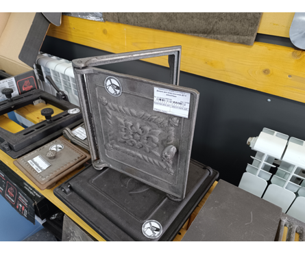 Дверка для печи топочная ДТ-4 250х270 мм Фотография_2