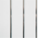 Панель ПВХ Белый Люкс хром/лак 3х секционная 240x3000x8 мм (0.72 м²)  Фотография_0