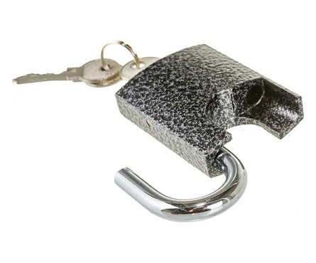 Замок навесной 50 мм защищенная дужка СИБРТЕХ Фотография_3