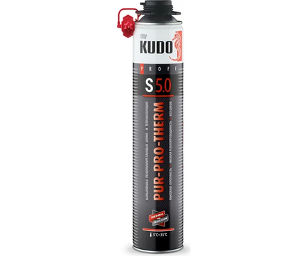 Напыляемый утеплитель KUDO Pur‑pro‑therm, 1000 мл Фотография_0