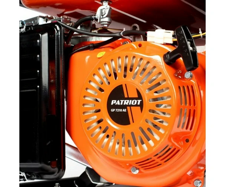 Генератор бензиновый 6.5 кВт 220В бак 25 л ручной/электростартер стартер GP 7210АЕ PATRIOT Фотография_4