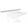 Рельс несущий для гардеробной системы ПАКС Титан, белый, 1560х42х11 мм  Фотография_1