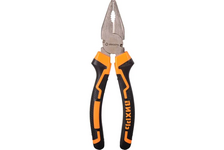 Плоскогубцы 180 мм никелированные 2х компонентные рукоятки ВИХРЬ