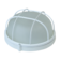 Светильник банный Italmac Round WP 60 круг с решеткой, 192х107 мм, 60 ВТ, белый Фотография_0