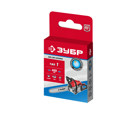 Цепь пильная ЗУБР 70301-40, шаг 3/8, паз 1.3 мм, 57 звена Фотография_1