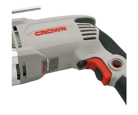 Дрель ударная 1010 Вт, 0-2800 об/мин CT10169 CROWN Фотография_3