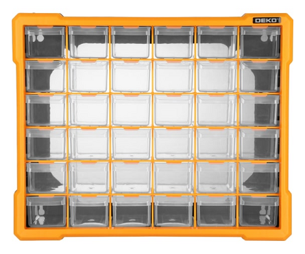 Система хранения инструментов 36 лотков 325х140х405 мм DKTB12 DEKO Фотография_1