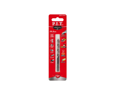 Сверло по металлу самоцентрирующееся 5.5 мм 93х57 мм P.I.T. Фотография_1