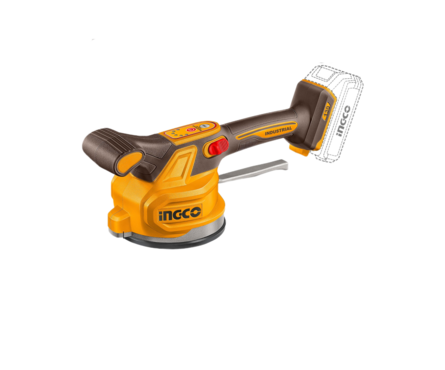 Аккумуляторная виброприсоска для плитки 20 В 60 кг INDUSTRIAL INGCO Фотография_0