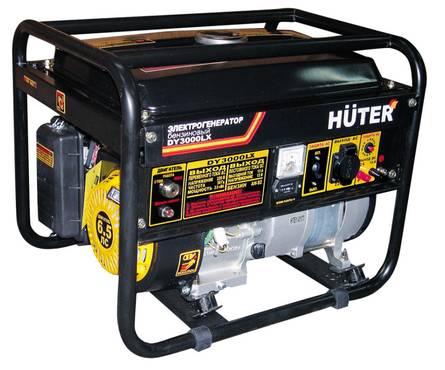 Генератор бензиновый Huter DY3000L (2.5 кВт) Фотография_0