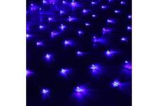 Гирлянда комнатная Luazon Lighting Сетка 1,6 x1,6 м, сяняя, нить темная, 144 LED-лам, 8 режимов