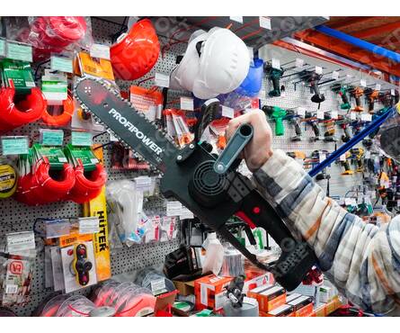 Пила цепная аккумуляторная бесщеточная 300 мм 18 В Li-ion 1 АКБ 4 А*ч, ЗУ PROFIPOWER Фотография_8