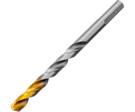 Сверло по металлу 7.0х109 мм Р6М5 1 шт Golden Tip DENZEL Фотография_3