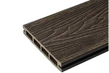 Террасная доска NauticPrime (Middle) Esthetic Wood (шовная) 150х24х4000 мм, венге, П7