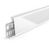 Плинтус ПВХ напольный 85х2200 мм Белый глянцевый ИДЕАЛ Деконика Фотография_0