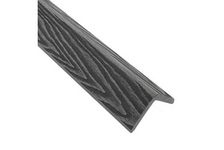 Угол ДПК равнополочный EasyDecking Wood-X 50х50х3010 мм, серый 3D
