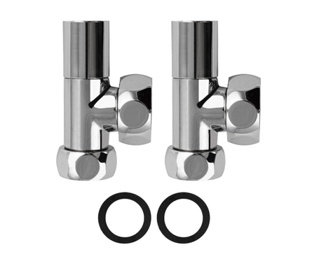 Кран для полотенцесушителя угловой 1x3/4 вн/вн (пара) САНАКС Фотография_2