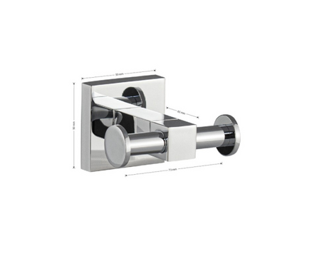 Крючок двойной хром 84115 GFmark Фотография_1