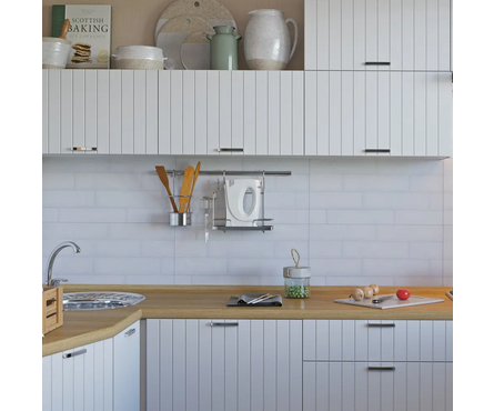 Плитка облицовочная Брик белая 300х600х9 мм 1-й сорт Фотография_1