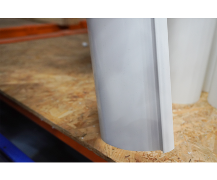 Желоб водосточный Дёке LUX (пломбир) 3 м  Фотография_4