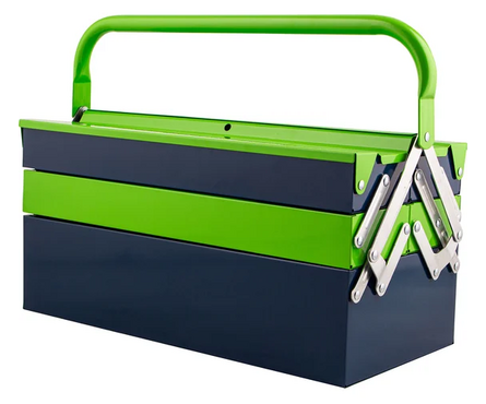 Ящик для инструмента металлический 430х200х200 мм 5 секций СИБРТЕХ Фотография_2