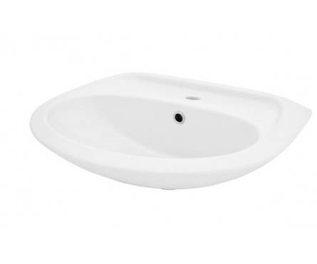 Умывальник с постаментом Бриз-60 БИЦ 1 отв. САНТЕК Фотография_1