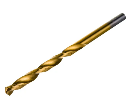 Сверло по металлу 5.5х93 мм HSS нитридтитановое покрытие, цилиндрический хвостовик MATRIX Фотография_1