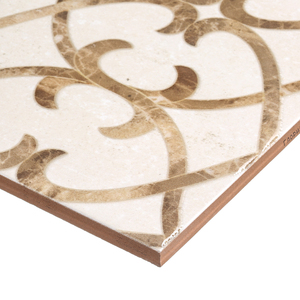 Декор Глория бежевый 01 250х400х8 мм 1-й сорт Фотография_2