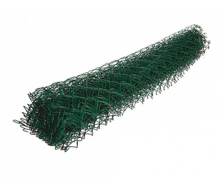 Сетка плетеная ПВХ зеленая с ячейкой 55*2,5 (1,5*10 м) Фотография_0