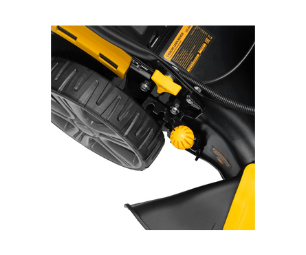 Газонокосилка бензиновая самоходная 4.5 л.с. 46 см вес 37 кг, травосборник 60 л, эл. стар GLD-460SPVE DENZEL Фотография_7