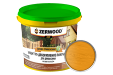 Защитно-декоративное покрытие ZERWOOD ZDP аквалазурь, калужница, 0.9 кг