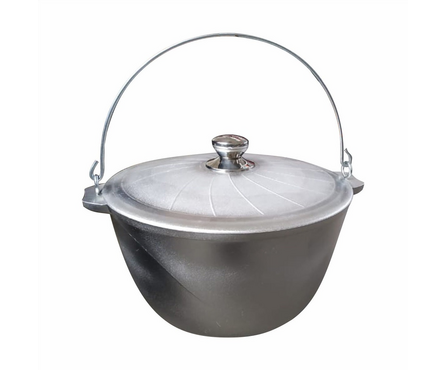 Котел походный алюм. с крышкой 8 л Фотография_0