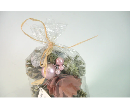 Украшение под елку с шишками 20 см мультиколор Фотография_2