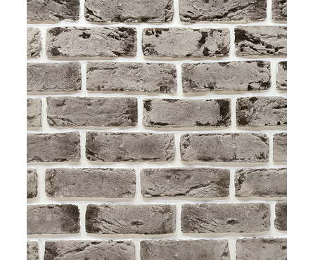 Гипсовая плитка Belstone Брик 100 64х193х7 мм серый (33 шт/0.5 м²/уп) Фотография_0