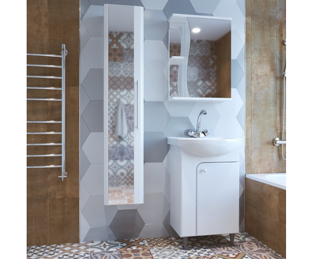 Шкаф навесной Mixline «Классик-50», правый (ПВХ) Фотография_2