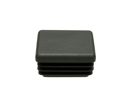 Заглушка пластиковая квадратная 60х60 мм, черная Фотография_0