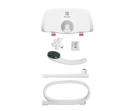 Водонагреватель проточный Electrolux SMARTFIX 2.0 TS 5.5 кВт кран+душ Фотография_3