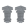Угол для плинтуса внутренний Идеал Комфорт К55/282 Палисандр серый (уп/2 шт) Фотография_0