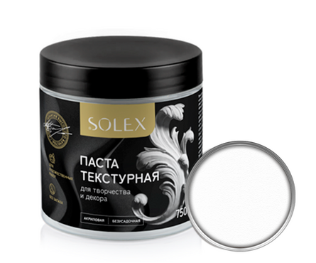 Паста текстурная для декора SOLEX 0.75 кг  Фотография_0