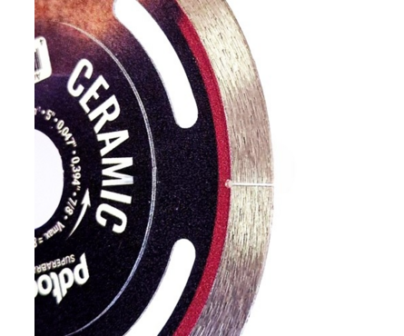 Диск алмазный 125х22.2х1.2 мм отрезной для мокрой резки по керамической плитке Ceramics ELITE PRO Фотография_1