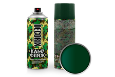 Краска DECORIX «КАМУФЛЯЖ», армейский зеленый, матовая, 520 мл