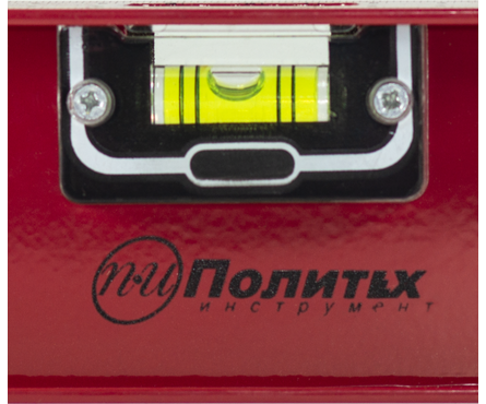 Уровень 800 мм алюминиевый фрезерованный, 3 глазка ПОЛИТЕХ Фотография_1