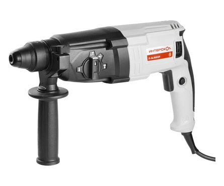 Перфоратор 850 Вт, 2.6 Дж, 3-реж. патрон SDS+, вес 2.9 кг П-26/850ЭР ИНТЕРСКОЛ Фотография_0