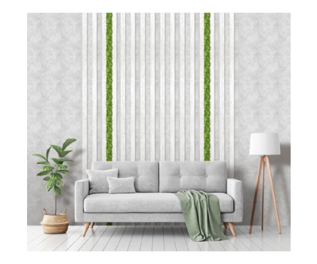 Панель ПВХ Люкс Грей фон 250x2700x8 мм (0.675 м²) Фотография_1