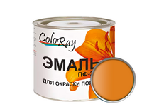 Эмаль для пола Сoloray ПФ-266, золотисто-коричневая  (0.9 кг)