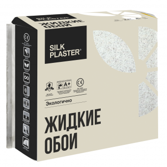 Жидкие обои Silk Plaster Standart 011 - 0.8 кг расход на 4-4.5 м² кол-во воды 6 л Фотография_2