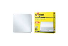 Светильник LED ДБП-12w, 4000К, 900Лм, квадратный, пластиковый, IP54, белый